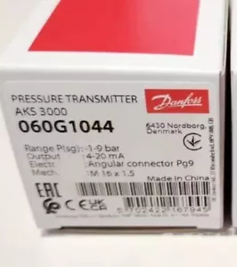 NUEVO Transmisor de presión Danfoss AKS3000 060G1044 Envío gratuito - Imagen 1 de 1