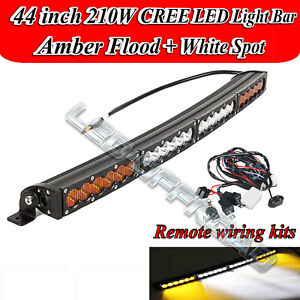 Quad Row 29inch 3480W White CREE LED Light Bar Combo Beam Offroad Truck 30" 28"