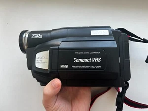 JVC GR-FXM393 PAL Compact VHS VHSC Camcorder Camescope Video Camera (TESTED) - Picture 1 of 14