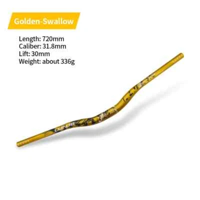 Manillar elevador de bicicleta MTB 720 mm/780 mm * 31,8 mm piezas de bicicleta Foto 1 de 4