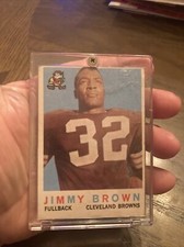 1959 Topps Jimmy Brown Football Card ￼#10