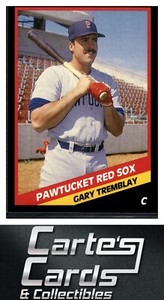 Gary Tremblay 1988 CMC Pawtucket Red Sox #22  Pawtucket Red Sox