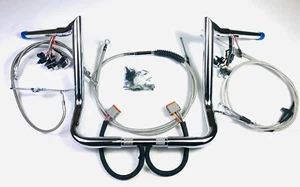 16 x 1.25 Pre Wired Handlebar Kit 02-06 Harley Electra Glide, Ultra Plug n Play - Picture 1 of 2