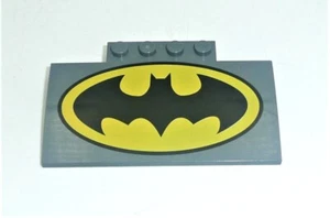 LEGO part 15625 DARK BLUISH GRAY Slope Curve 5x8x2/3 Batman Logo set 10672 - Picture 1 of 1