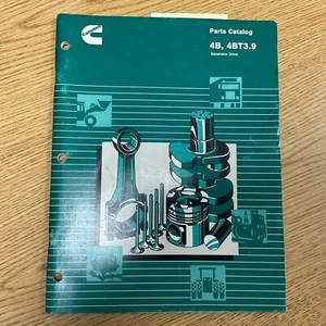 Cummins 4B 4BT3.9 DIESEL ENGINE PARTS MANUAL CATALOG BOOK LIST GUIDE pn 3884223 - Picture 1 of 5