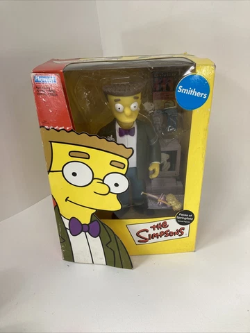 100%AuthenticPlaymates Toys Simpsons Smithers Faces Of Springfield Action Figure Cover