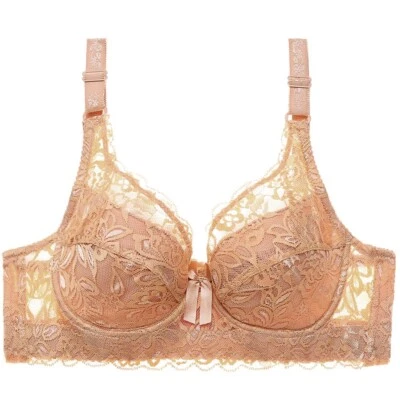 Sutiã feminino sutiã push up com aro bronze renda maricas lingerie sexy AAA AA ABCD - Imagem 1 de 4