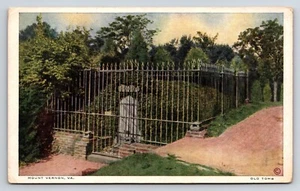 Postkarte altes Grab, Mount Vernon, VA - Bild 1 von 2