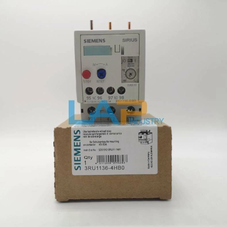 1PCS New For Siemens Thermal Overload Relay 3RU1136-4HB0 40-50A - Image 1 of 1