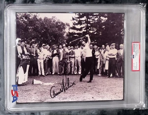 Arnold Palmer "Greatest of All Time GOAT Golfer" signed 8x10 Autogramm Foto PSA - Bild 1 von 13