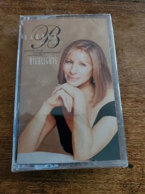 RARE Barbra Streisand- The Concert Highlights Cassette Tape 1995 SEALED NEW - Image 1 of 3
