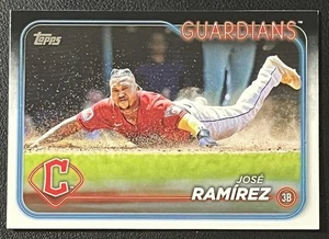 2024 Topps #114 José Ramírez Cleveland Guardians - Imagen 1 de 2