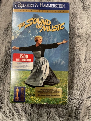 The Sound Of Music VHS Golden Anniversary With Original Soundtrack Cassette - Image 1 of 3