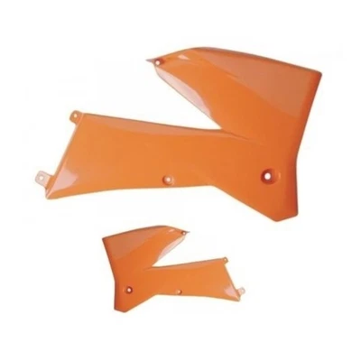 Spoiler Réservoir Orange Convient pour Ktm SX HT à Partir De 2005 Radiateur Étui - Photo 1/3