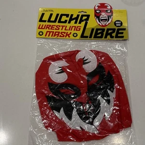 Máscara de Lucha Libre Talla Adulto - Archie Mcphee 2011 Nueva - Imagen 1 de 9