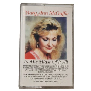 Mary Ann McGuffie In The Midst Of It All Cassette Music Tape Gospel Christian TX - Picture 1 of 6