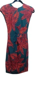 Whistles Dress. Color Green and Orange. Size US 0.Used. Good Condition. C1-18 - Picture 1 of 10