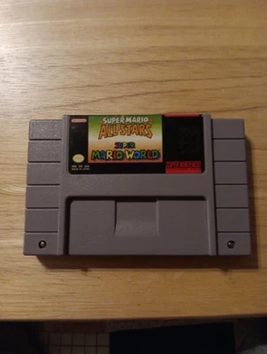 Super Mario All-Stars + Super Mario World (Super Nintendo) Testado e ENVIO RÁPIDO!! - Imagem 1 de 4