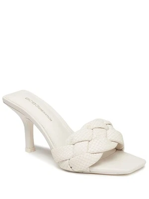 BCBGENERATION 女式象牙色比例马利诺高跟鞋凉鞋 9.5 — 第 1/4 张图片