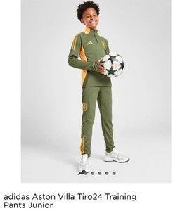 Adidas Sportswear Aston Villa Tiro24 Trainingshose Junior Activewear Größe 9-10Y - Bild 1 von 18