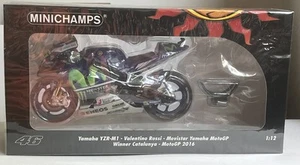 Minichamps 122 163146 Yamaha YZR-M1 Rossi Movistar Catalunya MotoGP 2016 1:12th - Picture 1 of 7