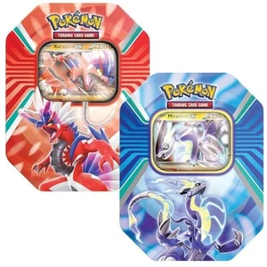 POKEMON TIN: LEGGENDE DI PALDEA (KORAIDON-EX O MIRAIDONEX) TCG GCC CARD (RANDOM) - Zdjęcie 1 z 1