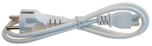 Acer Kabel zasilający UE biały 3-pinowa wtyczka Myszki Miki / koniczyny Oryginalny - Zdjęcie 1 z 2