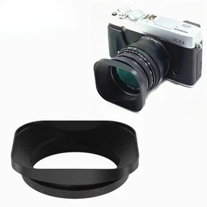 Black Square Shape Camera Lens Hood for Canon Sony Nikon Fujifilm LeicaPanasonic - Picture 1 of 29