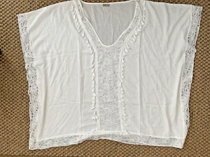 Summer & Rose Plus Size One Size Womens Swim Cover Up Top NWT - Picture 1 of 7