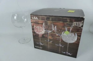 LSA International Borough Gin Balloon Glasses Set of 2 680ml Clear - Picture 1 of 5