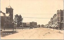 Clarion Iowa RPPC Main Street 1914