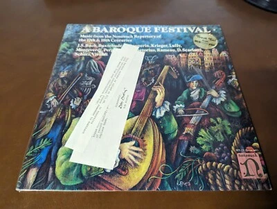 A Baroque Festival 2 Album Set Various Artist - Image 1 of 4