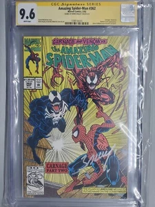 Amazing Spider-Man #362 BAGLEY SIGNATURE 2nd App Carnage HOT COVER!!! - Picture 1 of 1
