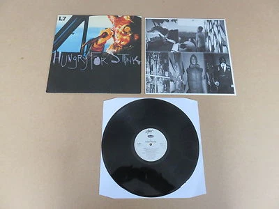 L7 Hungry For Stink SLASH / LONDON 1994 UK 1ST PRESSING VINYL LP 8285311 - Image 1 of 4