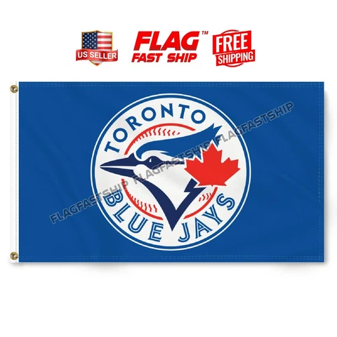 Toronto Blue Jays Flag Large 3x5 Banner Logo Baseball MLB  FREE SHIPPING Cover