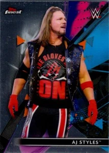 2021 Topps Chrome WWE #1 AJ Styles #1 - Picture 1 of 2