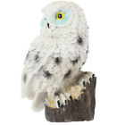 Resin Garden Owl Statue Tabletop Owl Decor Outdoor Garden Owl Decor Owl Ornament