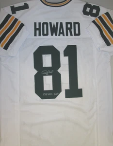 Packers DESMOND HOWARD Signed Custom Replica White Jersey AUTO w/ SB XXXI MVP - Picture 1 of 2