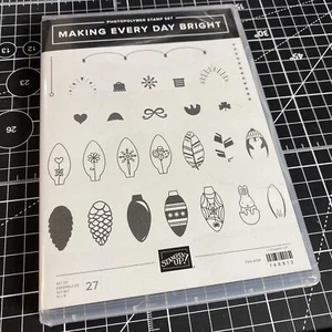 Stampin' Up Making Every Day Bright Photopolymer Stempelset Birnen Lichterkette - Bild 1 von 10