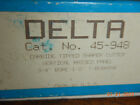 NEW OLD STOCK, DELTA CARBIDE TIPPED WOOD SHAPER CUTTER 45-948 RAISED..