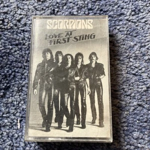 The Scorpions Love at First Sting 1984 Cassette tape RARE ALTERNATE COVER - Picture 1 of 2