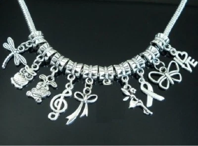 Atacado 50 lotes mistos de prata tibetana a granel pulseira pendente ajuste ZN10 - Imagem 1 de 4