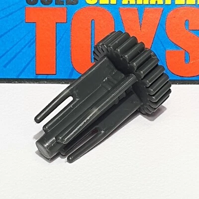 Vtg GI Joe Road Toad SPOOL winch motor original 1987 vehicle black dial part * - Image 1 of 4