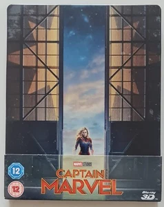Captain Marvel. Steelbook 3D / Bluray. Comme neuf. - Picture 1 of 3
