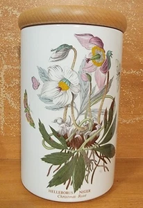 Portmeirion BOTANIC GARDEN CHRISTMAS ROSE 8" Vorratsdose & Deckel, Top - Bild 1 von 10