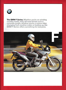 Bmw F Series Motorcycles 20 Page Brochure 08/98