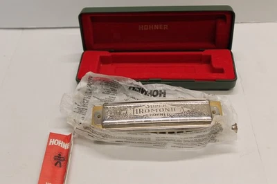 Hohner Super Chromonica 270/48 G - con estuche rígido - ¡Excelente estado usado!! Foto 1 de 4