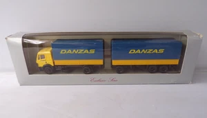 Herpa Danzas Mercedes-Benz SK '88 Flatbed/Tarpaulin Lorry 1.87 Scale Boxed - Picture 1 of 12