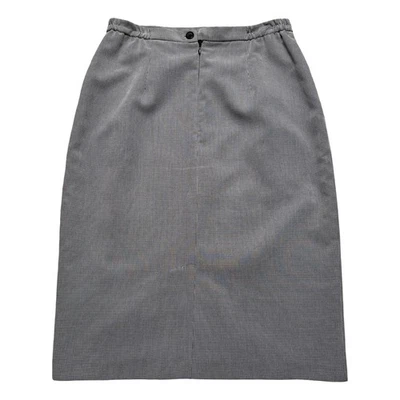 Vintage Michele New York Womens Herring Bone Suit Skirt Size 10 USA Modest - Image 1 of 4