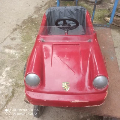 PORSCHE 911 Giordani Auto Pedali DA RESTAURARE IN PLASTICA - Immagine 1 di 4